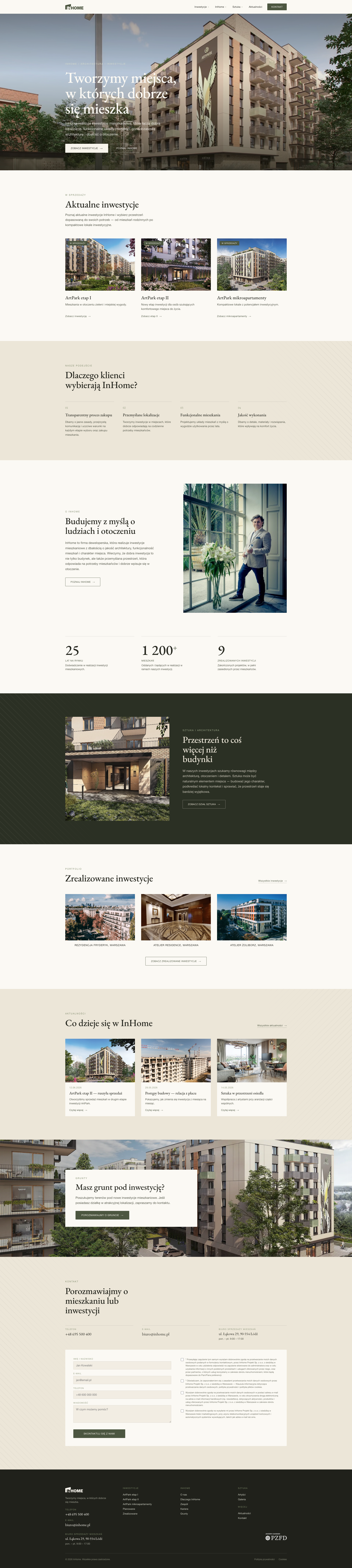 Projekt graficzny strony